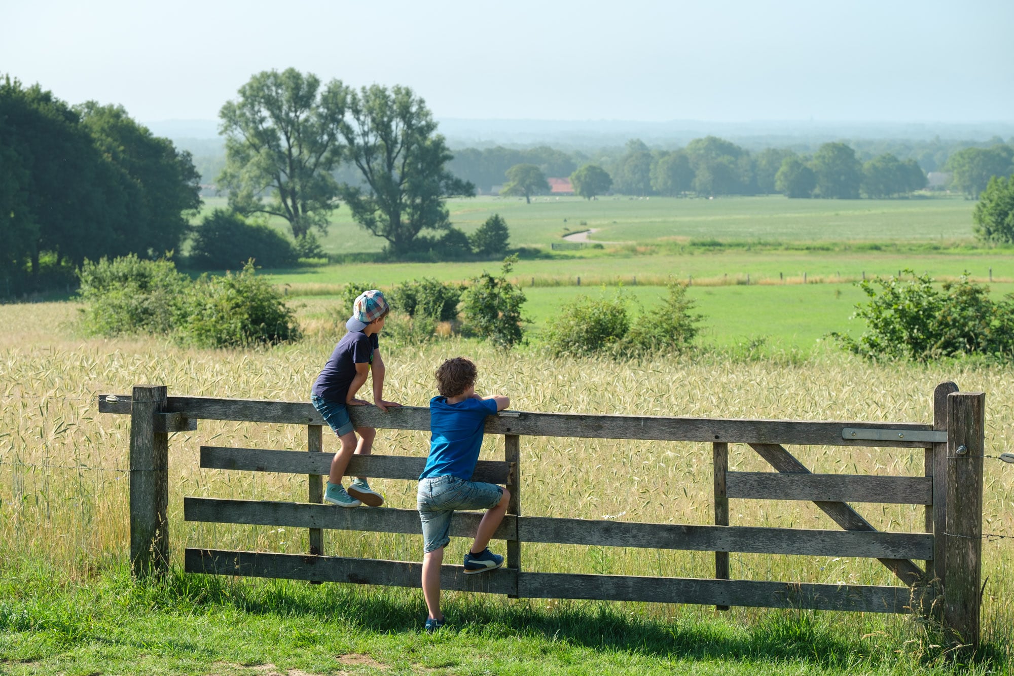 Trek er op uit in Twente - Zicht op Twente Lodges - Markelo